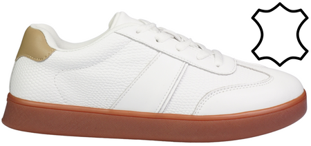 Buty sportowe damskie Sergio Leone DSP-112BI białe