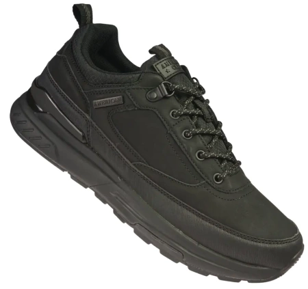 Męskie buty sportowe American Club w kolorze czarnym MAA48BL