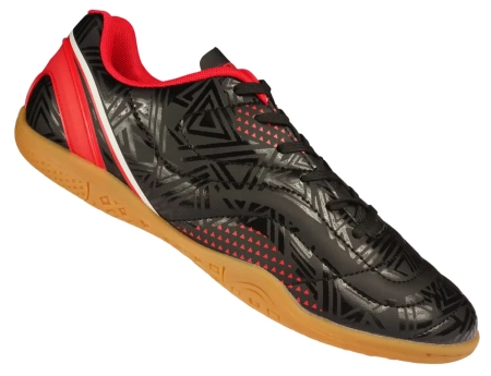 Halówki męskie buty halowe męskie American Club MOG14/20BLRE czarne