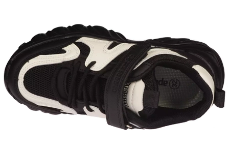 Dziecięce sneakersy dziecięce buty sportowe Apawwa CG666BL czarne