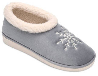 Damskie pantofle tekstylne firmy Meteor D-084