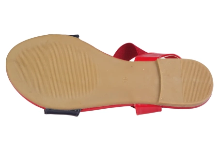 Młodzieżowe sandały American Club 12295418RE czerwone