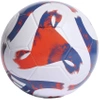 Piłka nożna adidas Tiro League TSBE biało-niebiesko-czerwona HT2422