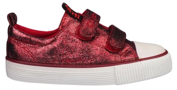 Tenisówki dziecięce na rzepy Clibee CB-263WI bordowe