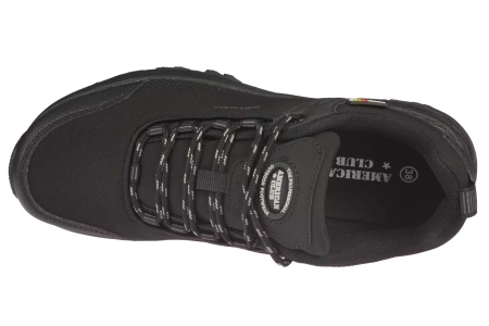 Męskie buty trekkingowe American Club WT-169/24 czarne buty sportowe