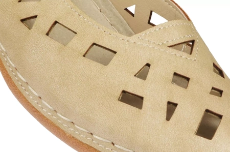 Sandały damskie Skotnicki DS-3-0628BE beżowe