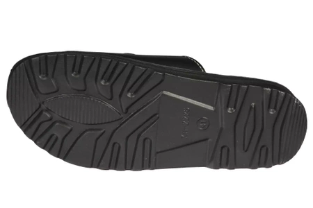 Klapki męskie Gofar M2226-2BL czarne