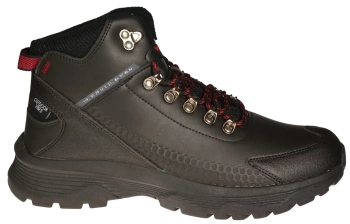 Zimowe buty męskie American Club MTU05/22BL czarne