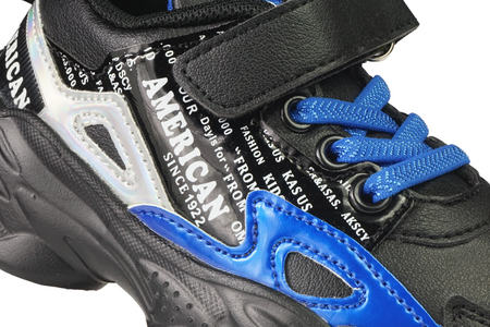 Dziecięce buty sportowe American Club sneakersy dziecięce BBD-04BLBU
