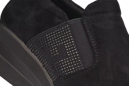 Półbuty damskie Sergio Leone DPB225CZMI czarne