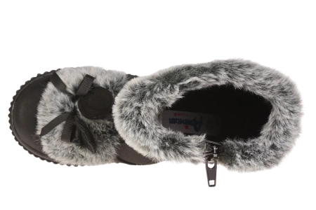 Dziecięce buty zimowe American Club BGC27BL czarne