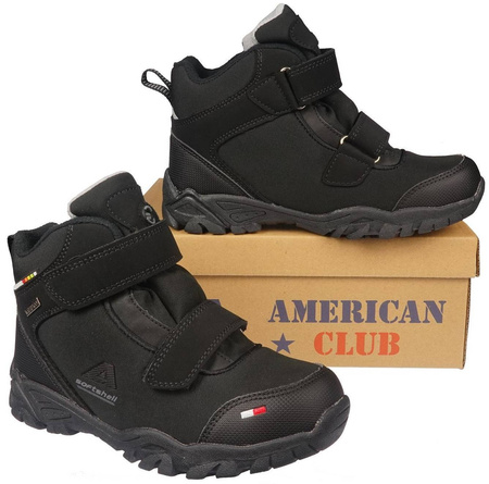 Buty zimowe dziecięce American Club WT-69BL