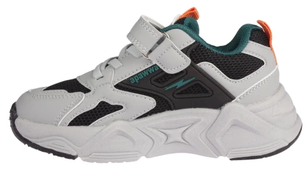 Dziecięce sneakresy dziecięce buty sportowe Apawwa BG1836PGY szare