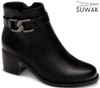 Damskie botki zimowe Skotnicki DB-3-1365BL czarne