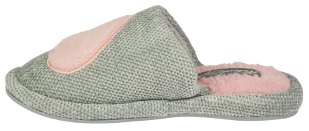 Damskie pantofle zimowe Meteor DV239 w kolorze szarym