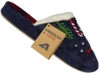 Damskie pantofle tekstylne American Club DSL-12NA