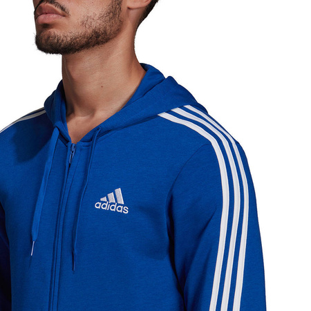 Bluza męska Adidas bawełna Essentials 3S FZ HE4427