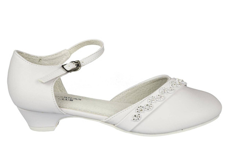 Półbuty dziewczęce komunijne American Club CKOM-38