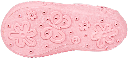 Tenisówki dziecięce Viggami TOSIA DRUK różowe kapcie dziewczęce