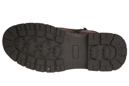 Męskie trzewiki zimowe ocieplane Skotnicki MB-4-0756BR brązowe