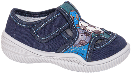 Tenisówki dziecięce granatowe na rzep Viggami ADAŚ MAŁY