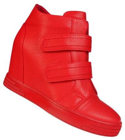 Buty przejściowe damskie Sergio Leone D28789CE czerwone