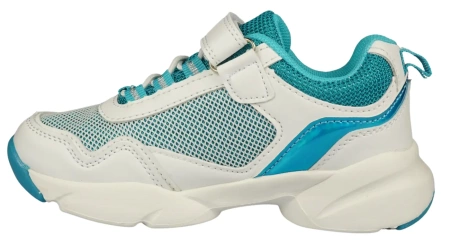 Dziecięce buty sportowe American Club BRL16WHBU biało-niebieskie