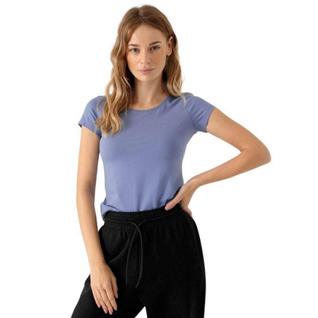 Koszulka damska 4F denim NOSH4 TSD350 32S