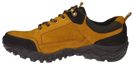 Męskie obuwie przejściowe American Club MCY-102BR brązowe