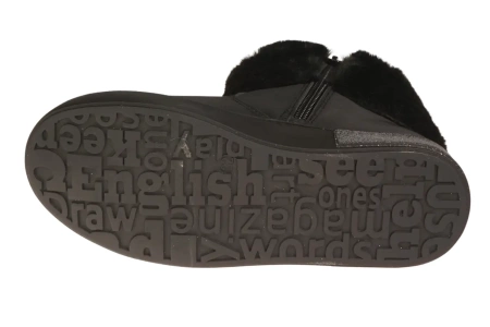 Dziecięce buty zimowe American Club CGC25 czarne