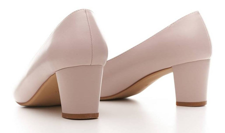 Półbuty damskie Sergio Leone DPB177JSZPU cieliste