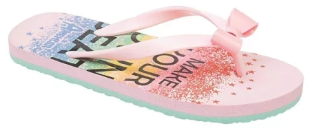 Dziecięce japonki American Club BJP-05RO różowe