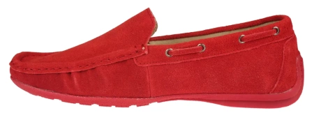 Mokasyny męskie American Club MJK-03RE czerwone