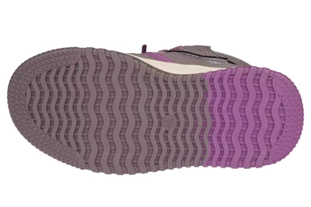 Dziecięce sneakersy dziecięce buty sportowe Apawwa CTQ200PU fioletowe