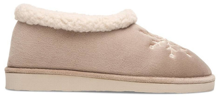 Damskie pantofle tekstylne firmy Meteor D-084