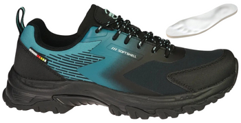 Damskie buty sportowe American Club softshell DWT267BU niebieskie