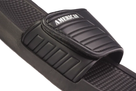 Młodzieżowe klapki basenowe American Club DNH-128BL czarne