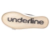 Tenisówki młodzieżowe - damskie Underline DT-3-1013BLFU czarne