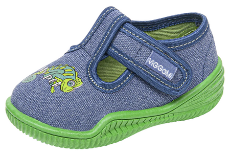 Tenisówki dziecięce Viggami FELUŚ granatowe kapcie chłopięce na rzep