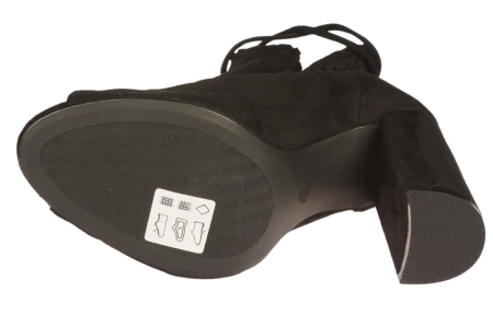 Eleganckie sandały damskie SeaStar DM285PBL czarne