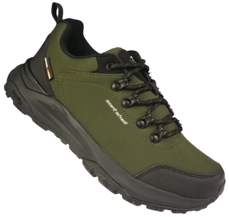 Męskie buty sportowe nadwymiarowe American Club NHL204KH zielone