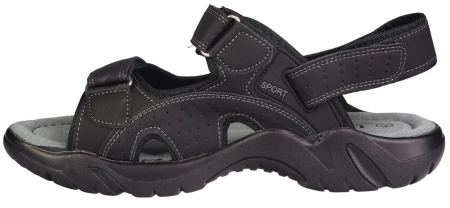 Sandały męskie Le Scarpe Club MA8700-1DBL czarne