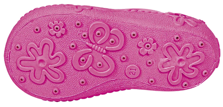 Tenisówki dziecięce Viggami MISIA granatowe kapcie dziewczęce na rzep