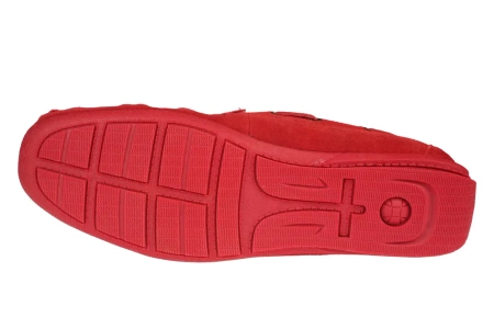 Mokasyny męskie American Club MJK-03RE czerwone