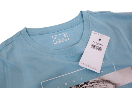 Koszulka męska 4F bawełna 100% H4L20 TSM035-47S