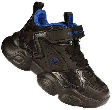 Dziecięce buty sportowe American Club sneakersy dziecięce BBD14/21BLBU