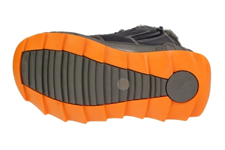 Dziecięce zimowe buty American Club B-86831NA granatowe