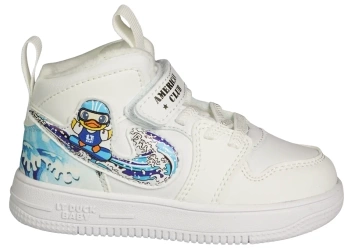 Dziecięce buty zimowe American Club ABD28WH białe