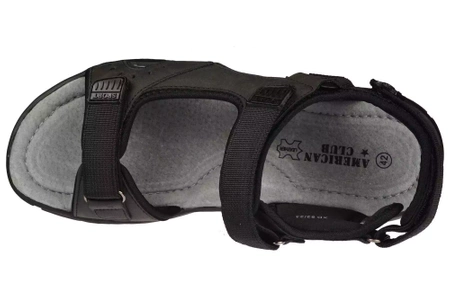 Sandały męskie American Club MXD-92BL czarne