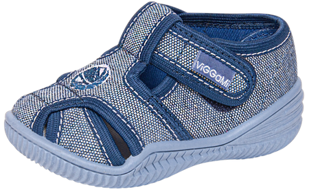 Tenisówki dziecięce na rzep Viggami DANIEL niebieskie